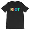 "RIOT" Multicolor Acronym T-Shirt