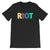 "RIOT" Multicolor Acronym T-Shirt