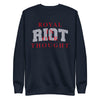 "Royal In Our Thought" Fleece Pullover